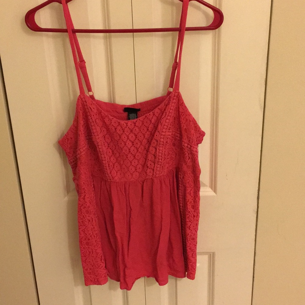 Torrid Floral Tank Top